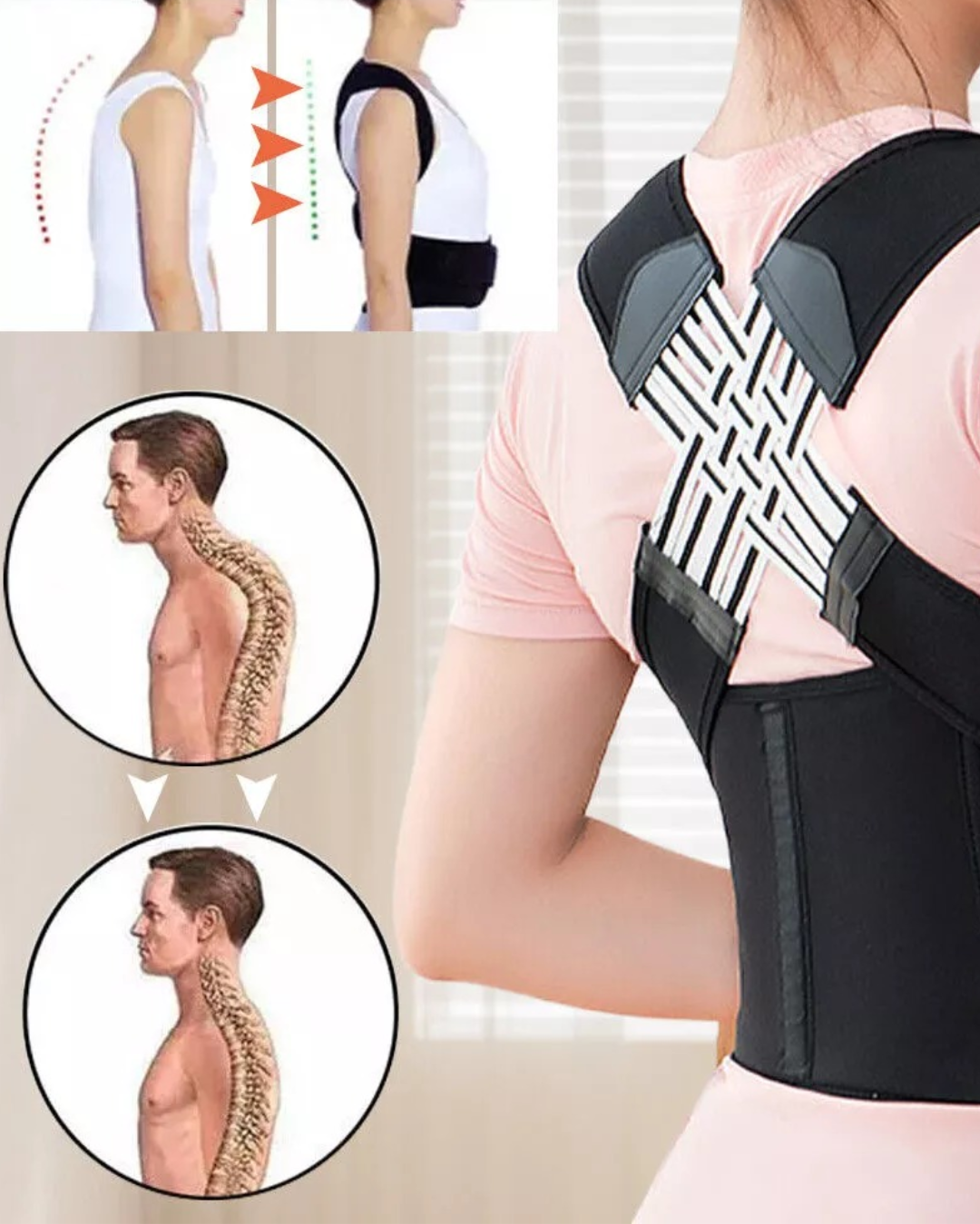 Solución Efectiva y Accesible – Chaleco Corrector Trenzado con Resultado Garantido